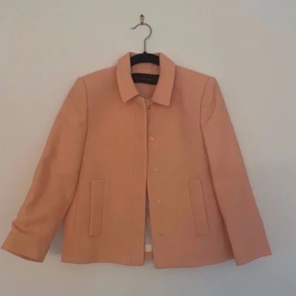 Coral Zara Button Spring Jacket [Small] - Picture 1 of 3